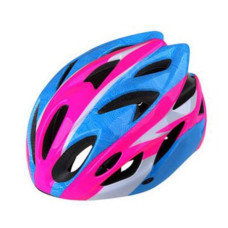 Bicycle Helmet Blue & Pink