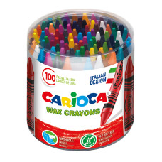 Wax Crayons Regular Pot Of 100 Pcs