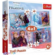 Puzzle 4 In 1 Frozen 2