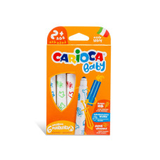 Carioca Baby Marker 2 Box 6Pcs