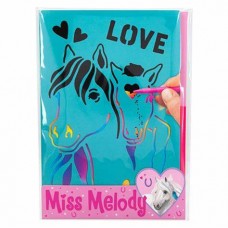 Miss Melody Rubb Off Card