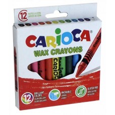 Wax Crayons Regular Box Of 12 Pcs
